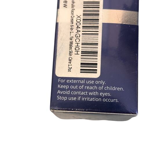 Johohula Men's 6-in-1 Face Cream Daily Care Skin Renewing Anti Aging 1.7 fl oz - Picture 5 of 6